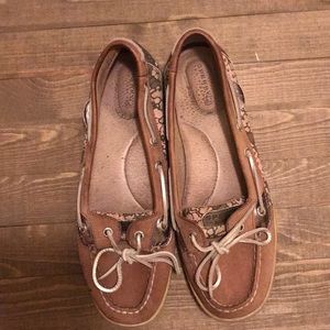 Sperry Top Sider Floral Boat Shoes